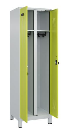 C+P Schwarz-Weiß-Spind Evolo PLUS