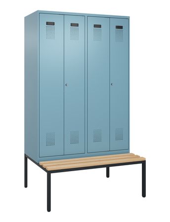 C+P Schwarz-Weiß-Spind Evolo PLUS