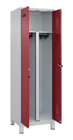 C+P PSA Schwarz-Weiß-Spind Evolo PLUS