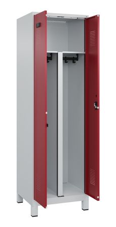 C+P PSA Schwarz-Weiß-Spind Evolo PLUS