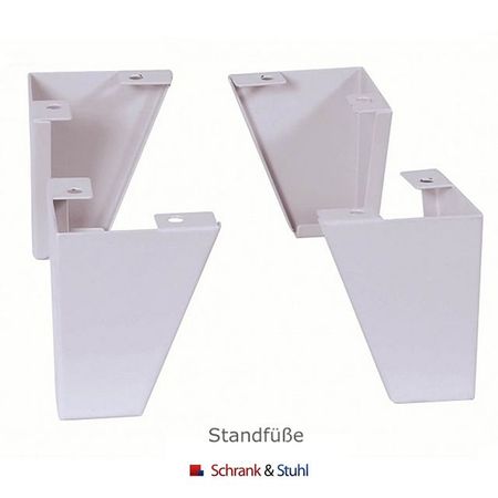 Standfüße Notebookschrank Schließfachschrank