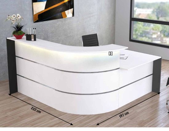 Empfangstresen Rezeptio Hotel Praxis Theken