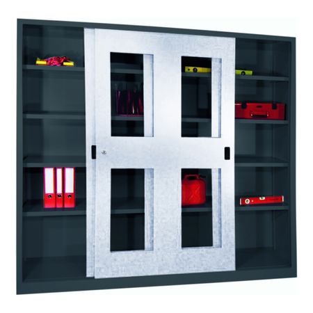 Schiebetürschrank Werkstattschrank Werkzeugschrank Metallschrank Großraumschrank