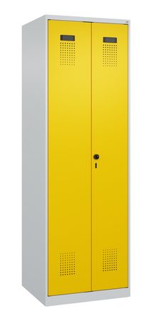 C+P Schwarz-Weiß-Spind Evolo PLUS