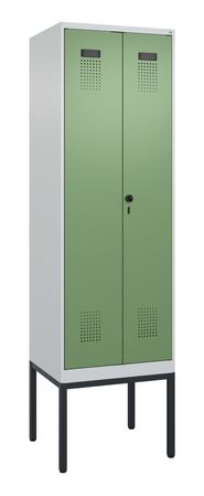 C+P Schwarz-Weiß-Spind Evolo PLUS