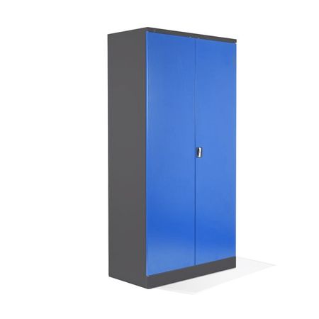 XL Werkzeugschrank | Werkstattschrank 195x92x50 ANTHRAZIT/BLAU