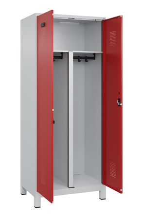C+P PSA Schwarz-Weiß-Spind Evolo PLUS