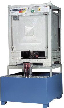 LACONT KTC-Wanne mit Abfüllbock - zum Lagern und Abfüllen von Gefahrstoffen in Großgebinden