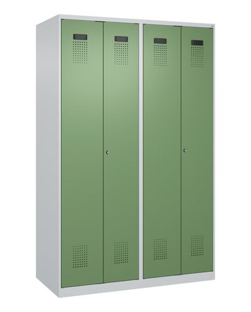 C+P PSA Schwarz-Weiß-Spind Evolo PLUS