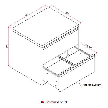 Hängeregisterschrank