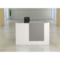 Empfangstheke Grafitwhite | 110 x 160 x 84 cm (HxBxT)