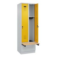 C+P Spind Evolo PLUS, Bank, 2 Abteil, 1950x600x815mm