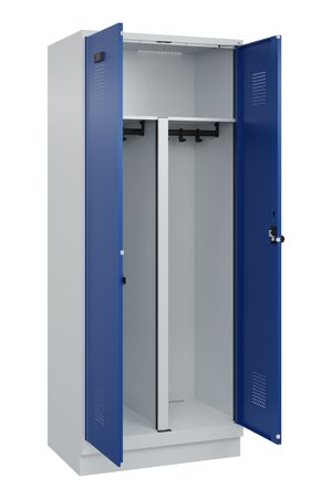 C+P PSA Schwarz-Weiß-Spind Evolo PLUS