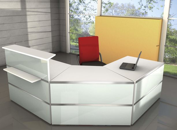 Sitztheke Empfangsmöbel Rezeption Anmeldung 