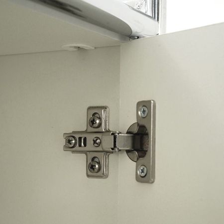 Drehzylinderschloss abschließbarer Büroschrank Aktenschrank Sideboard Holzschrank Dokumentenschrank Universalschrank Flügeltürenschrank