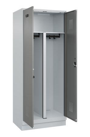 C+P PSA Schwarz-Weiß-Spind Evolo PLUS