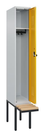 C+P Spind Evolo PLUS Bank 1 Abteile 2120x300x81