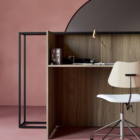 Empfangstheke Monument Counter Holztheke Empfangstresen