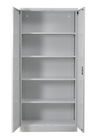 Aktenschrank Büroschrank Stauraum Flügeltürschrank Stahlschrank