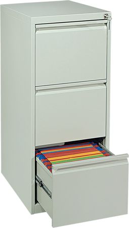 Hängeregisterschrank | Hängeregistratur 3 Schübe | einbahnig GRAU