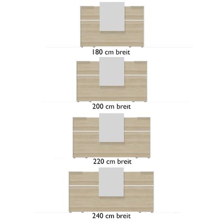 Empfangstheke LE'O unterschiedliche Größen wählbar