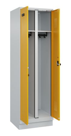 C+P Schwarz-Weiß-Spind Evolo PLUS