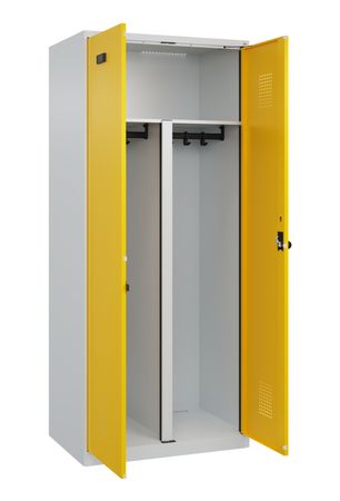 C+P PSA Schwarz-Weiß-Spind Evolo PLUS