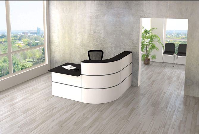 Empfangsbereich Arbeitsplatz Empfangstresen