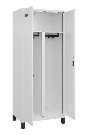 C+P PSA Schwarz-Weiß-Spind Evolo PLUS
