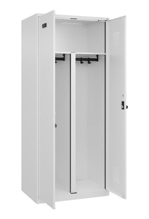 C+P PSA Schwarz-Weiß-Spind Evolo PLUS