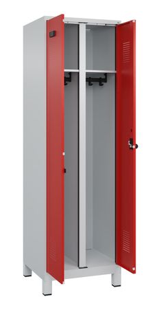 C+P Schwarz-Weiß-Spind Evolo PLUS