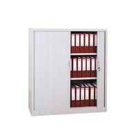 Aktenschrank | Rolladenschrank 135x120x46 GRAU