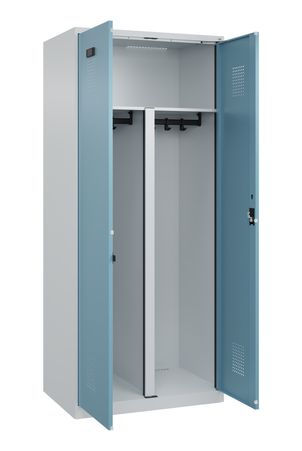 C+P PSA Schwarz-Weiß-Spind Evolo PLUS