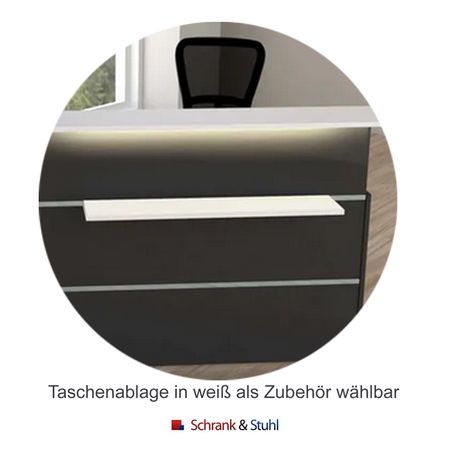Taschenablage Empfang Bürotresen Empfangstresen Empfangsbereich