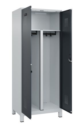 C+P PSA Schwarz-Weiß-Spind Evolo PLUS
