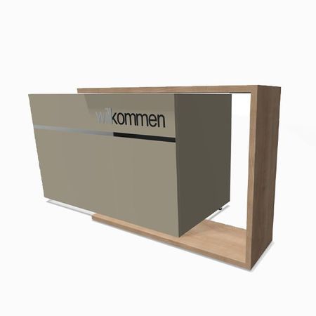 Empfangstresen Schreibtisch Verkaufsgespräch Beratungsplatz