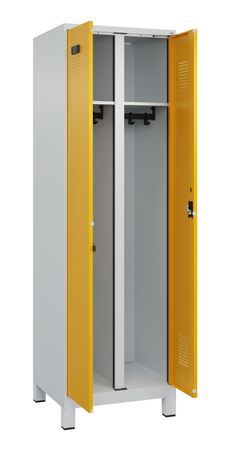 C+P Schwarz-Weiß-Spind Evolo PLUS