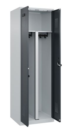 C+P PSA Schwarz-Weiß-Spind Evolo PLUS