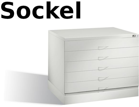 Sockel Fachablageschrank