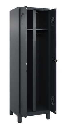 C+P Schwarz-Weiß-Spind Evolo PLUS