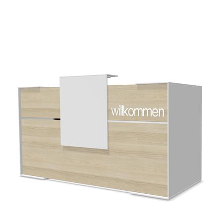 Empfangstheke Empfangstresen Counter Schreibtisch PC-Arbeitsplatz Eingangsbereich