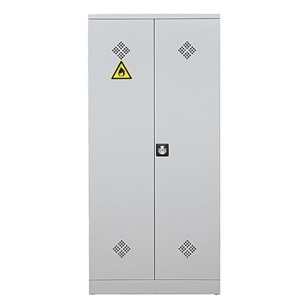Gefahrstoffschrank lichtgrau