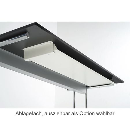 höhenverstellbare Tischbeine Chromeline Schreibtisch Homeoffice