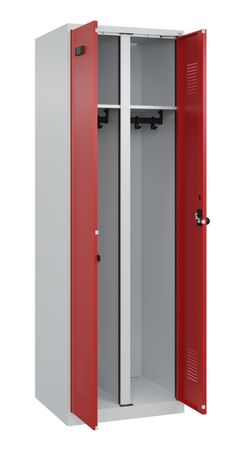 C+P Schwarz-Weiß-Spind Evolo PLUS