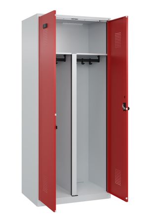 C+P PSA Schwarz-Weiß-Spind Evolo PLUS