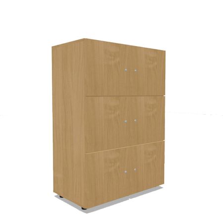 Farbauswahl Schließfachschrank aus Holz