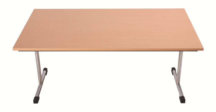 Klapptisch modern Schreibtisch platzsparend buche