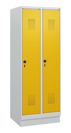 C+P Spind Evolo PLUS Sockel 2 Abteile 1630x600x