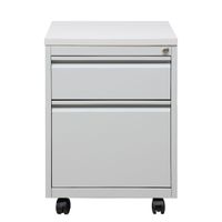 Rollcontainer mit Hängeregistratur und 1 Schublade | GRAU | 62 x 46 x 79 cm (HxBxT)