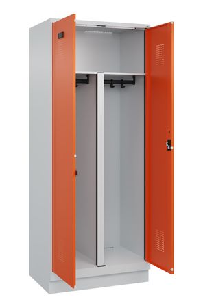 C+P PSA Schwarz-Weiß-Spind Evolo PLUS